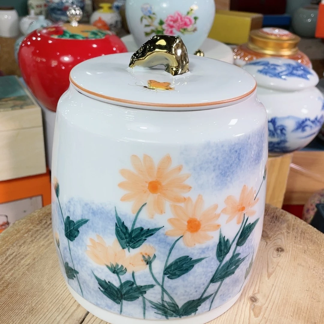 【闪购商品】罐陶瓷茶叶罐密封罐
