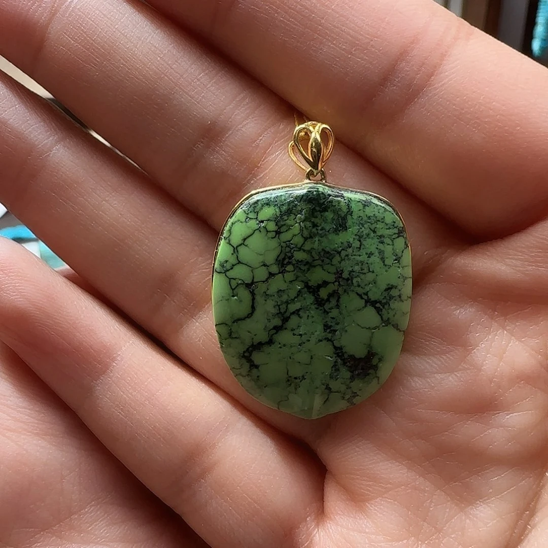 绿松石未镶嵌配饰