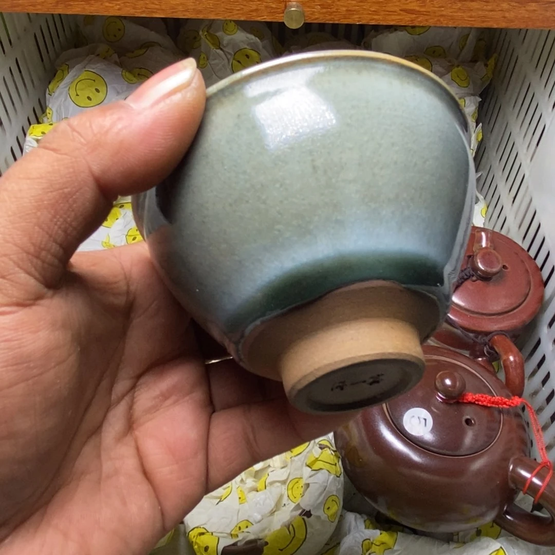 茶盏建盏喝茶主人杯茶杯