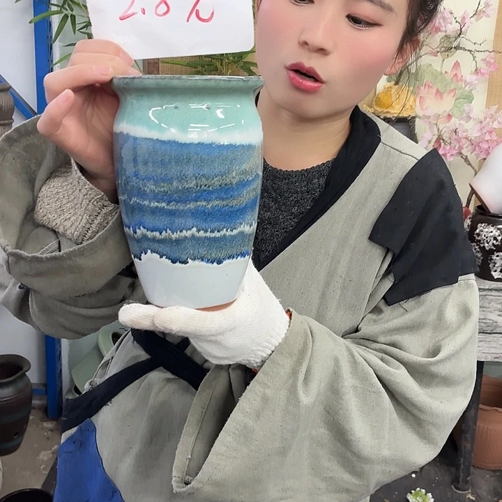 12×18-粗陶花盆有孔-买买买