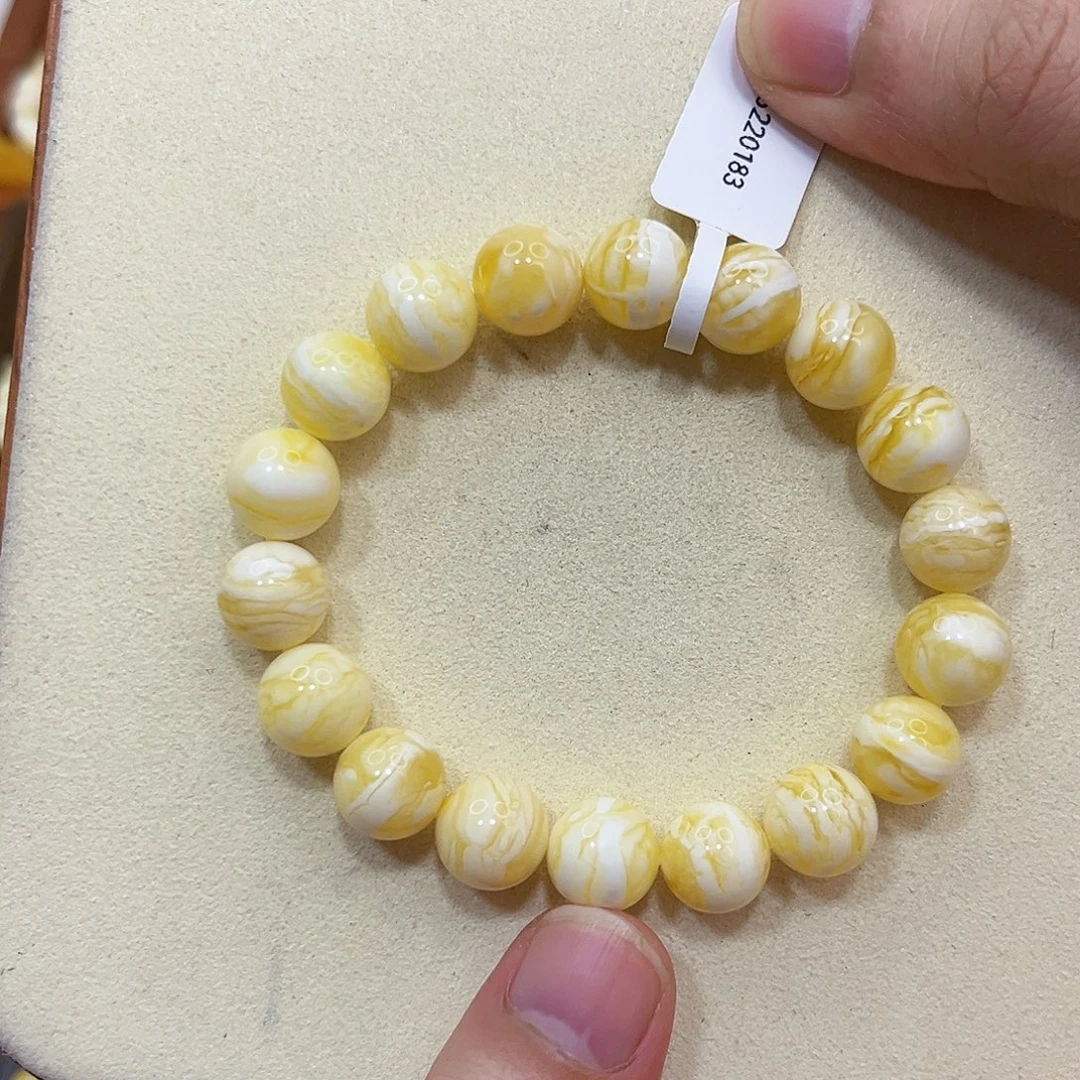 琥珀未镶嵌裸石11.2mm