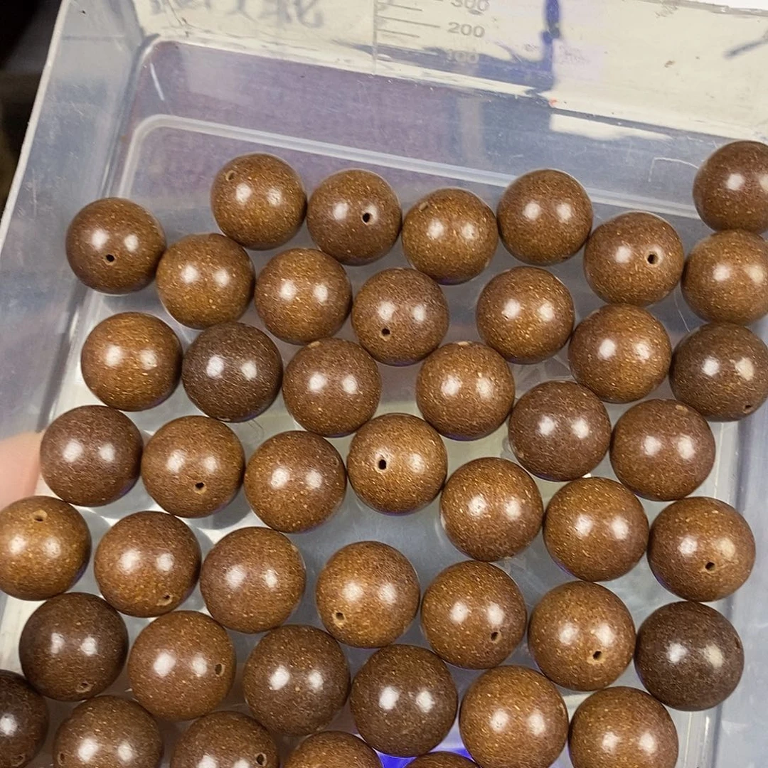 泥塑黑***萝1.5百花清目瑕疵珠90g（2.0）