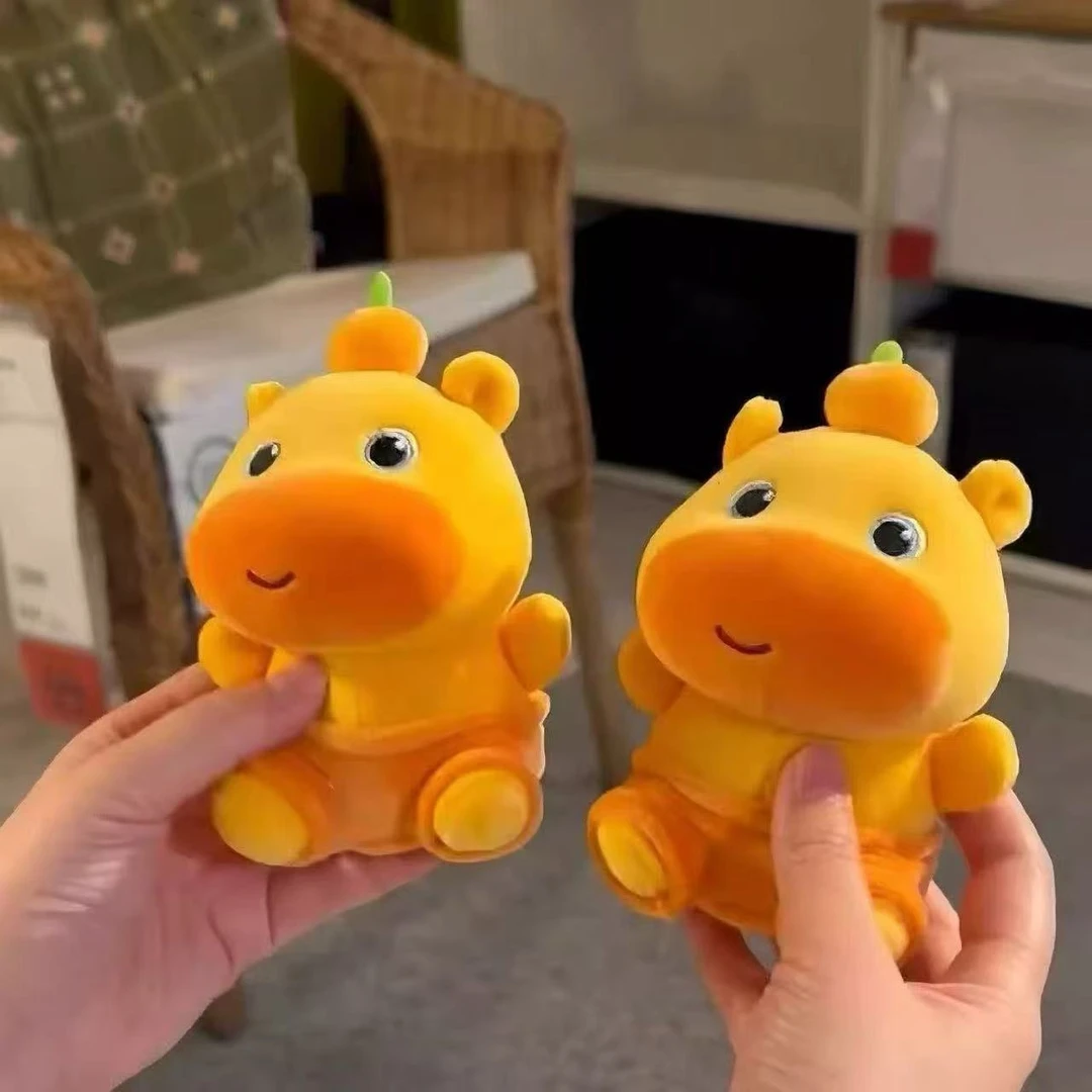 水豚噜噜毛绒玩偶挂件书包包钥匙扣挂饰公仔周边生日礼物女生xxx