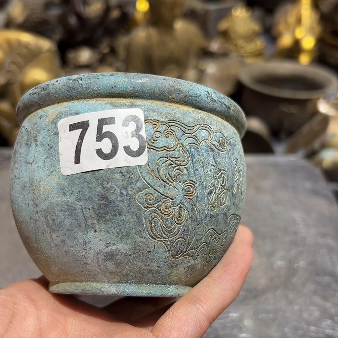 无*微瑕疵黄铜摆件工艺品