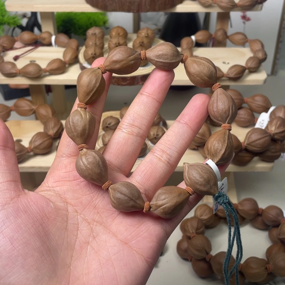 橄榄核手串/手链15.5*24三面佛梅林铁核