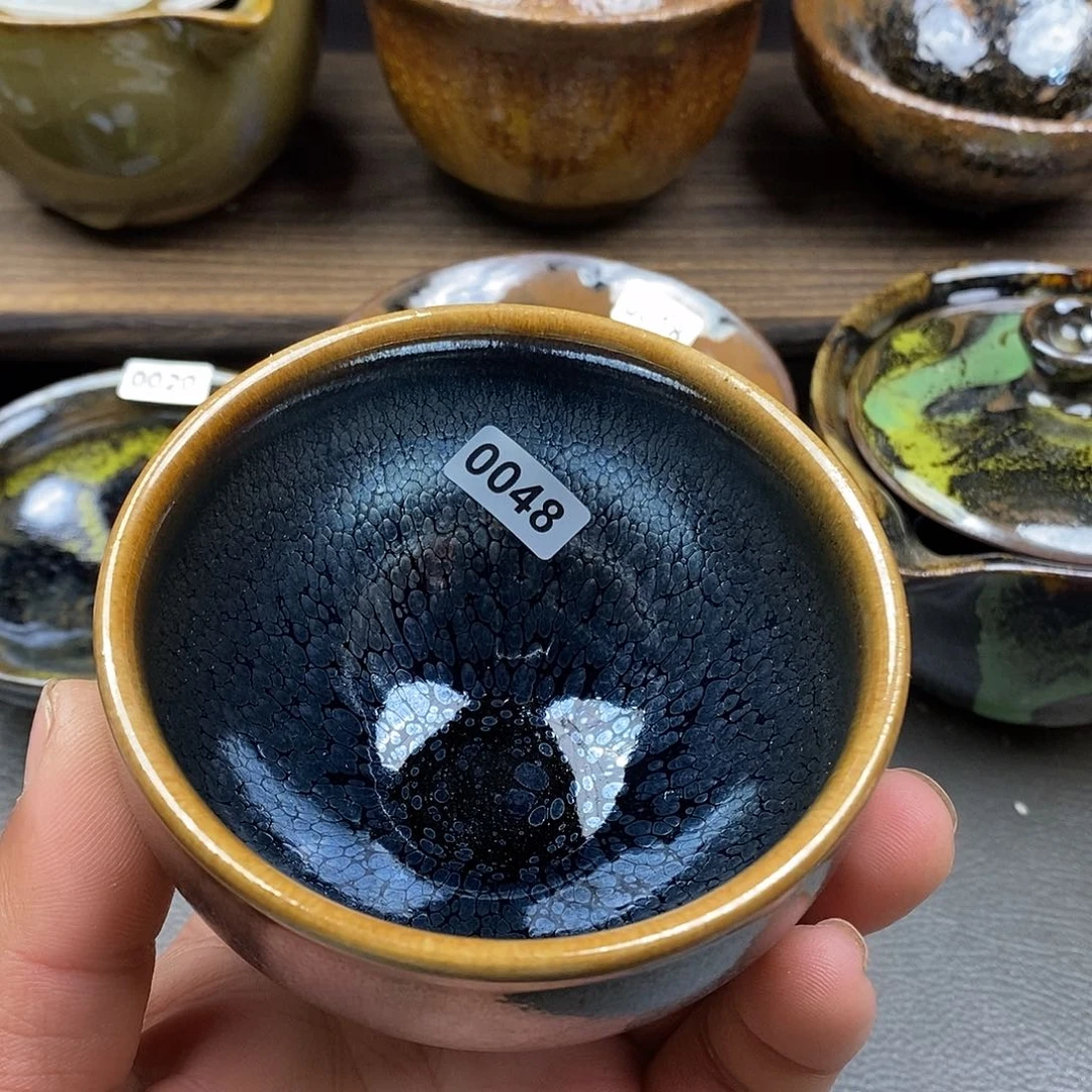 茶盏微瑕建盏主人杯子
