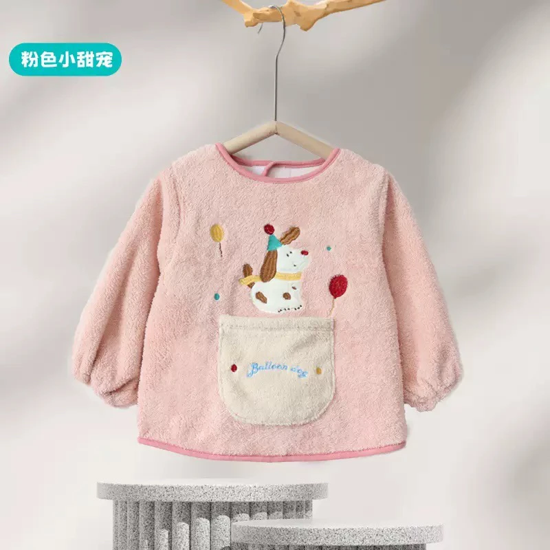 宝宝防水围兜反穿衣(拍大一个码)