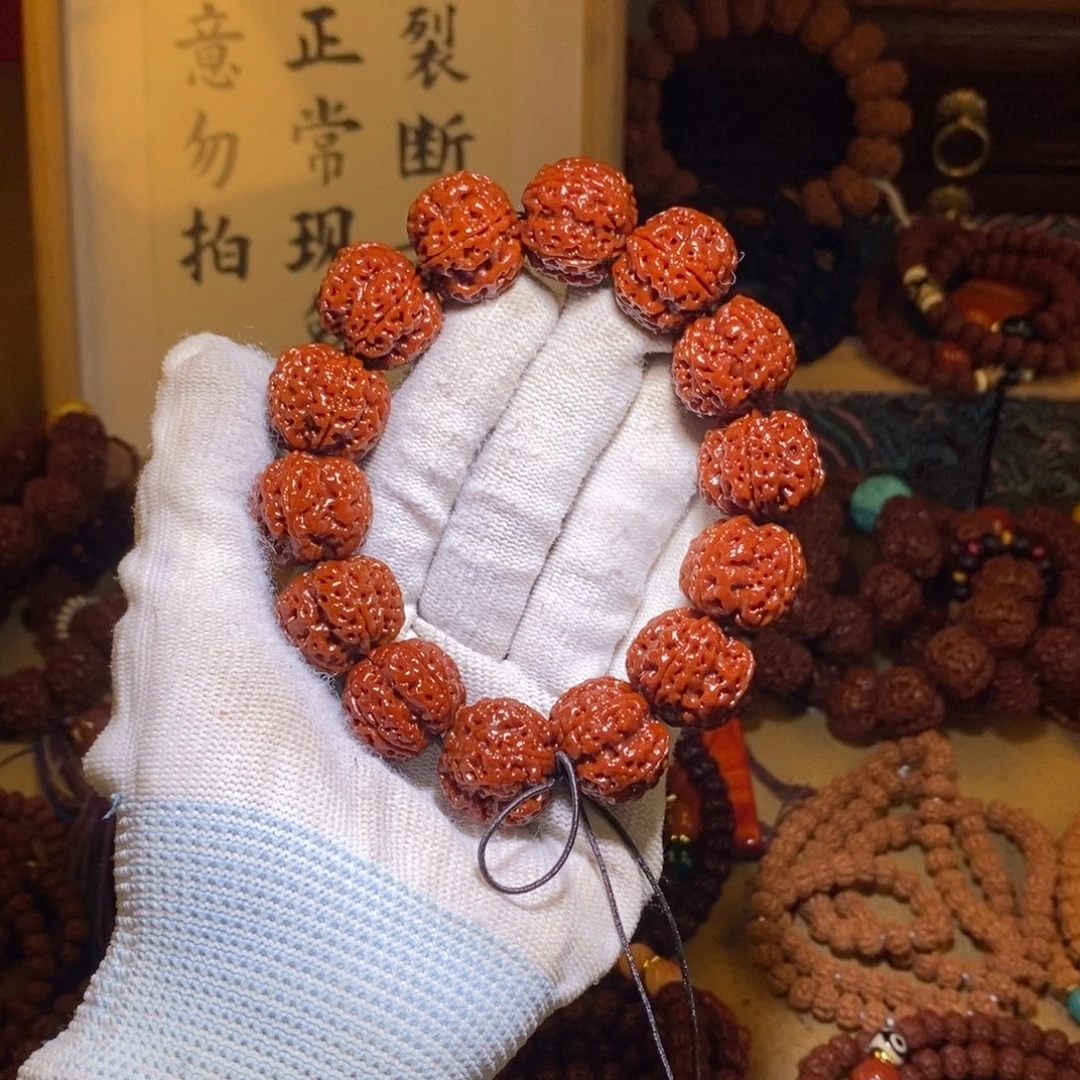 用***1金刚菩提手串195玉华古龙精品19颗