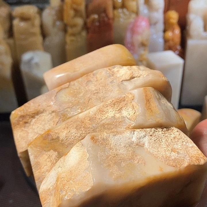 巴林石印石曾**海巴林石雕刻艺术品