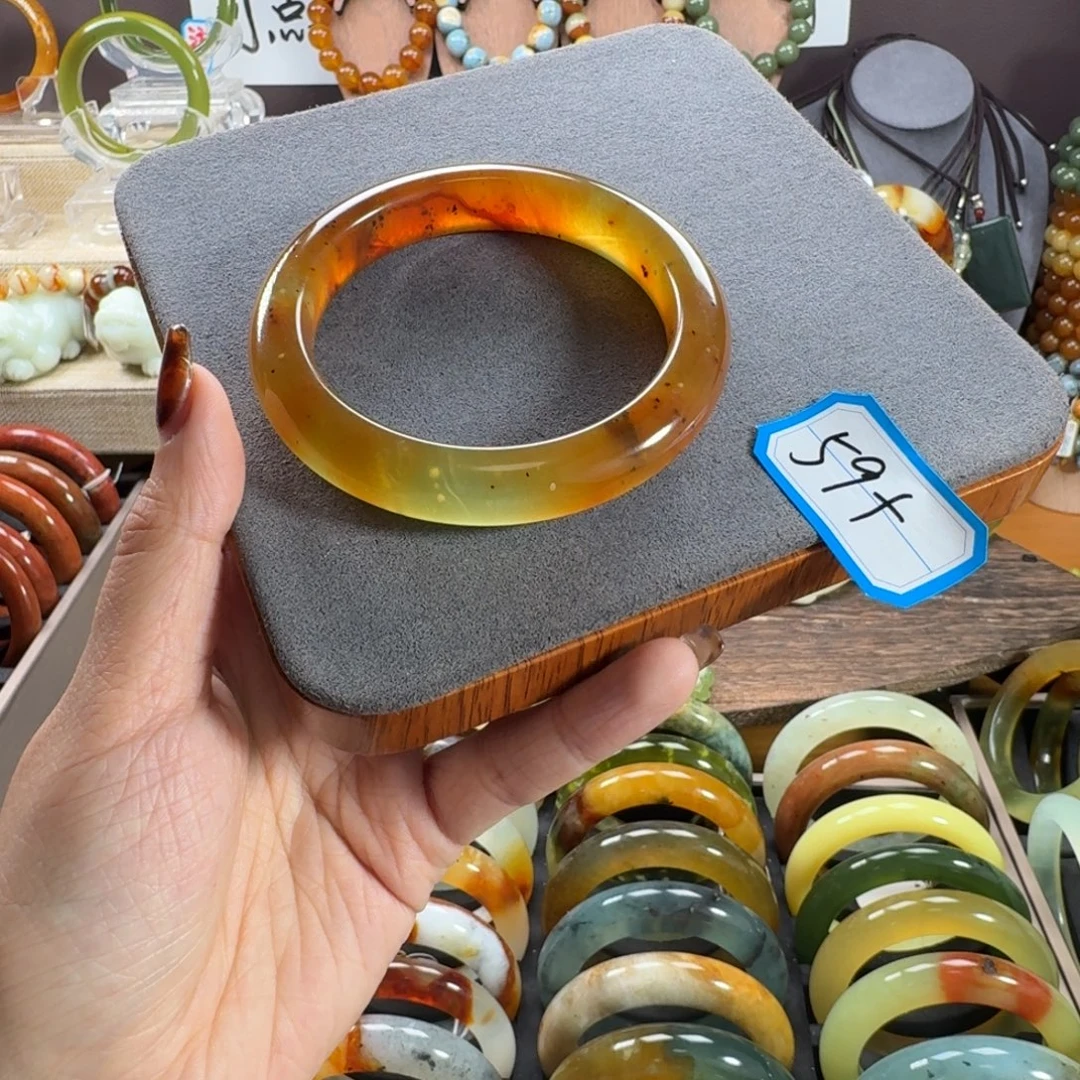 蛇纹石玉合金手镯