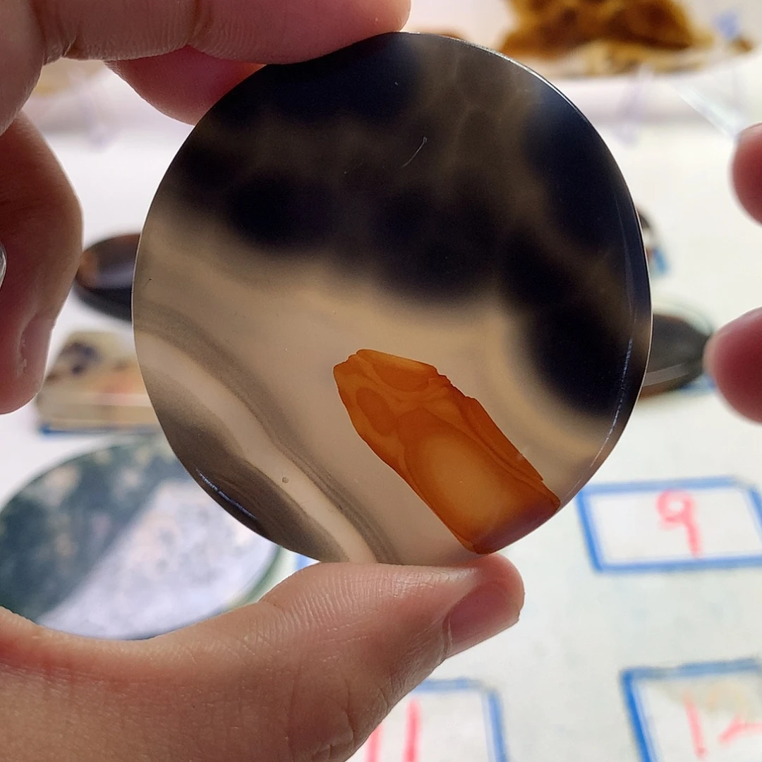 玛瑙/玉髓未镶嵌珠宝半成品