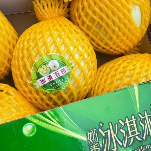 玉菇甜瓜 2颗装 约4.5斤 清甜可口 包邮 现货现发