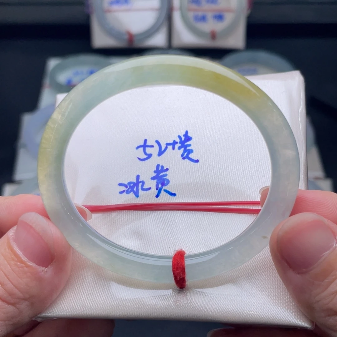 翡翠未镶嵌手镯翡翠手镯54