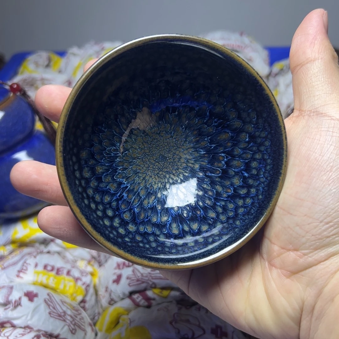 茶盏建阳建盏喝茶主人杯