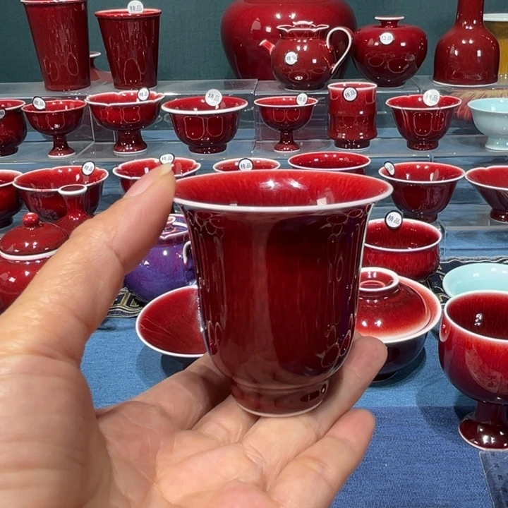 景德镇浅行窑铃铛杯