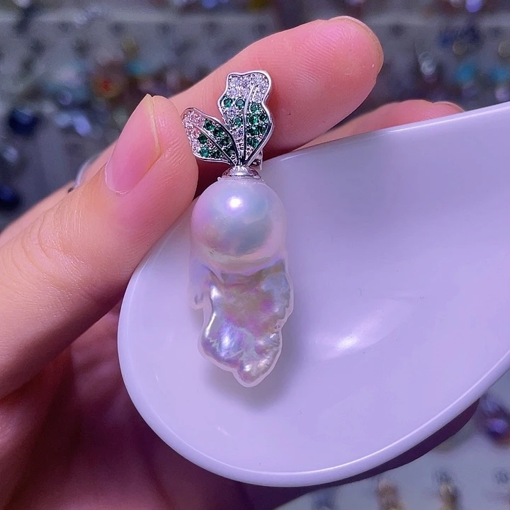 淡水珍珠颈饰合金29