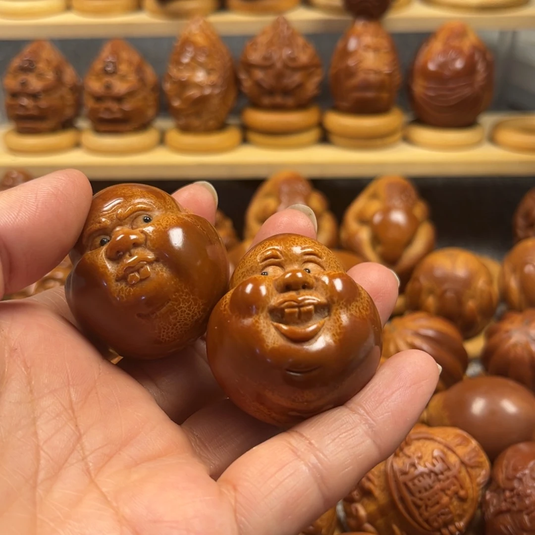 橄榄核手串/手链呱**财呆呆