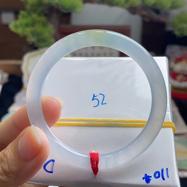 未镶嵌手镯翡翠4号 52美人条 小钢条