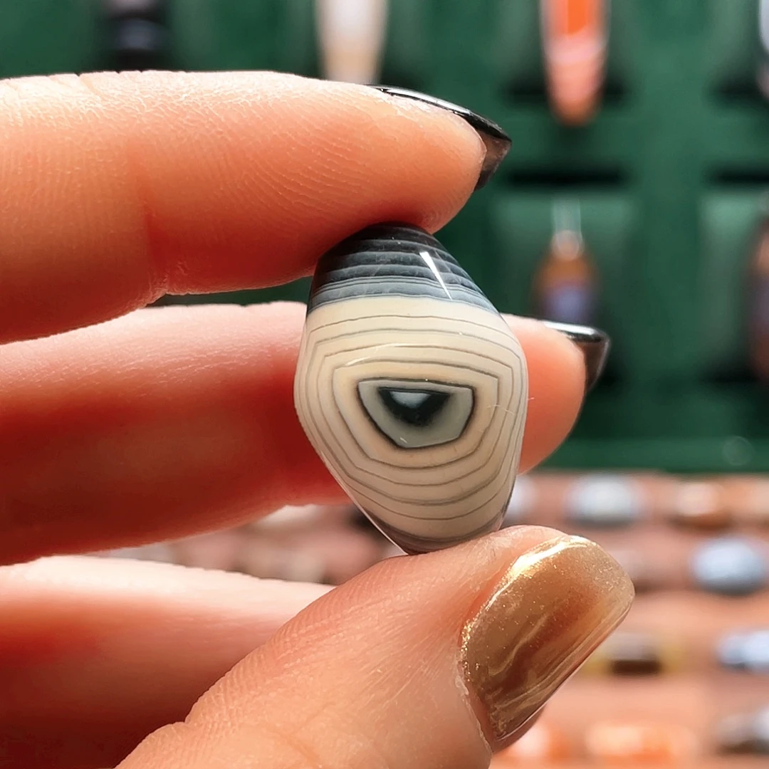 玛瑙/玉髓合金珠宝半成品