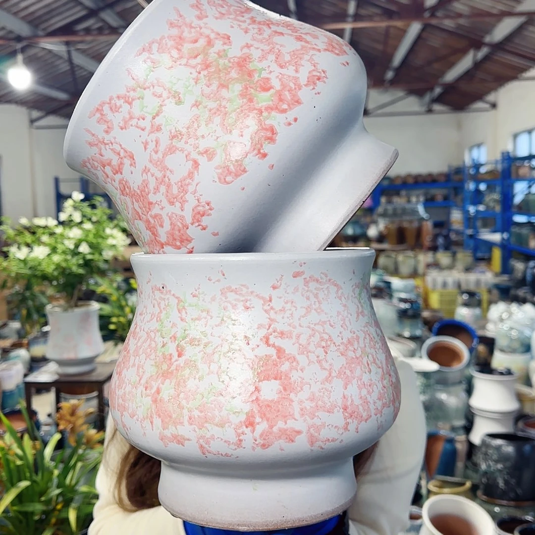 花盆紫砂高20口19