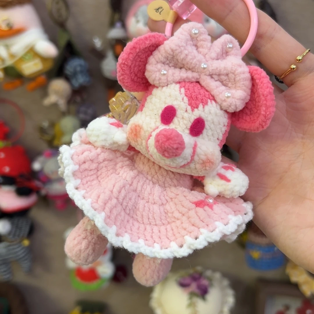 毛绒钩织刺绣手工包包玩偶居家用品