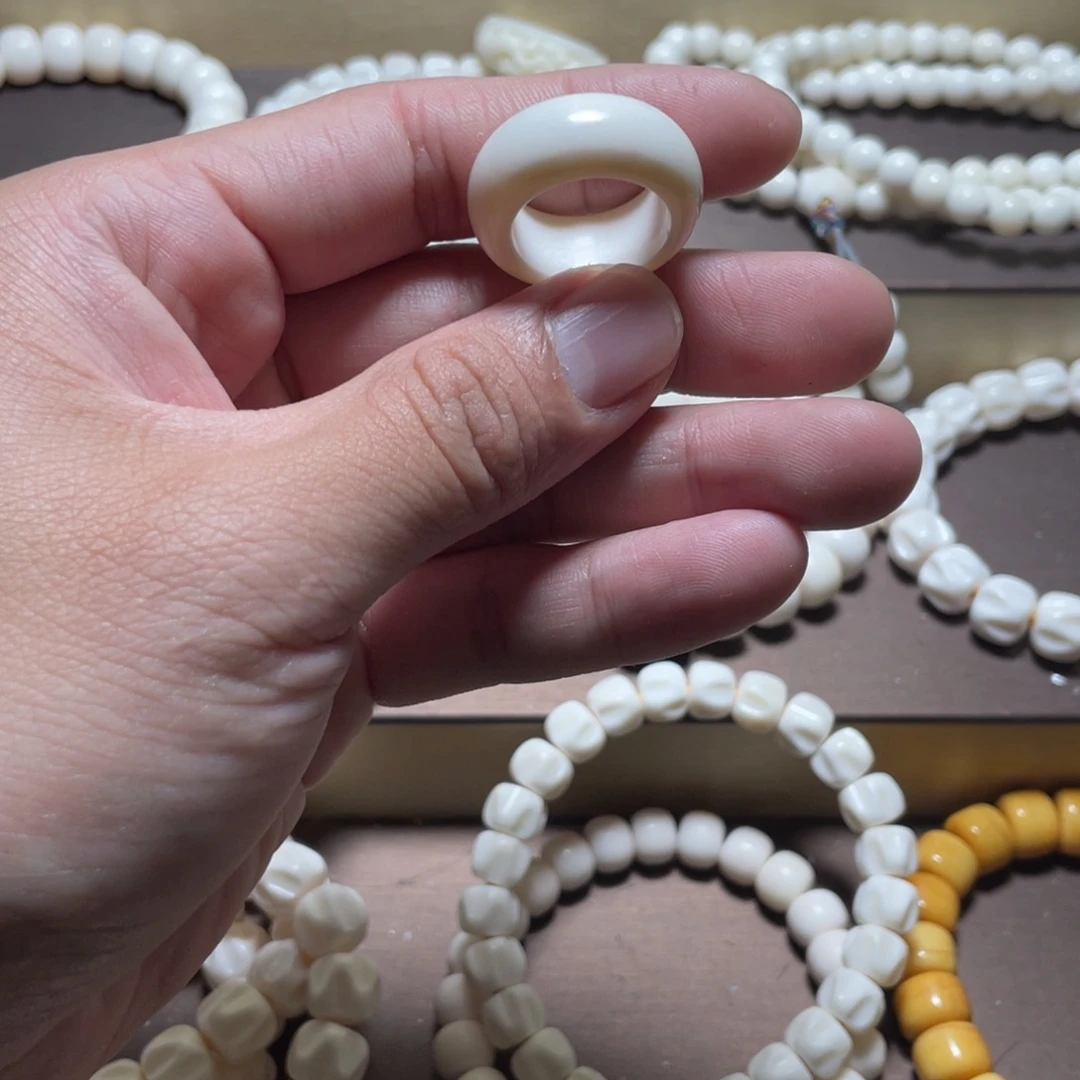 佛***鹿骨手串/手链鹿角圈口18