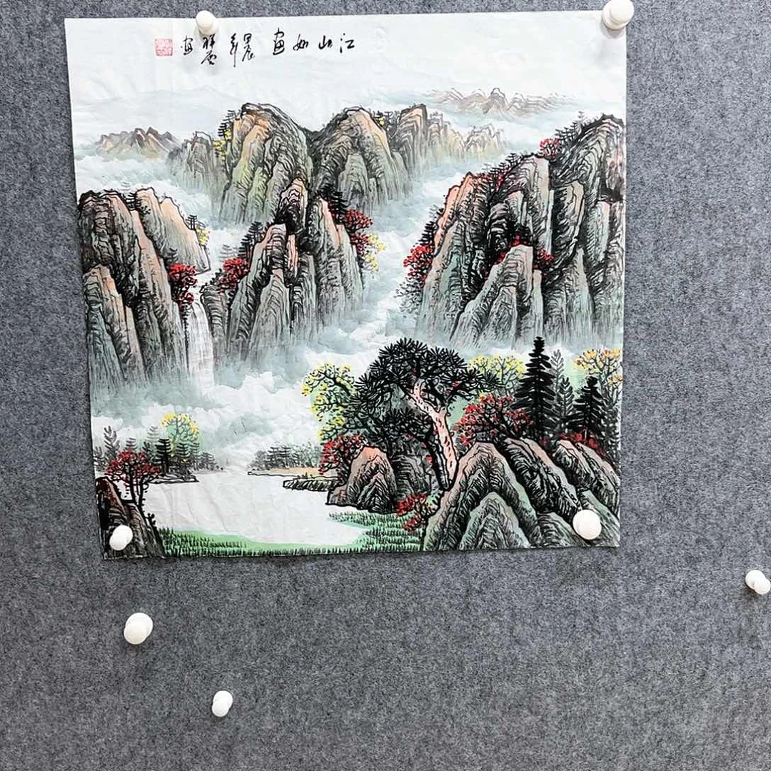 国画精品国画作品