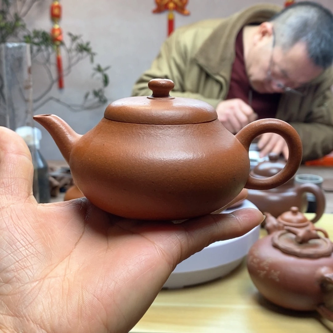 【闪购商品】朱泥茶壶合*朱泥小品容量200