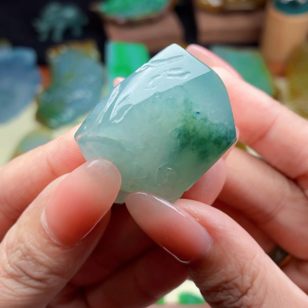 定制翡翠未镶嵌翡翠首饰