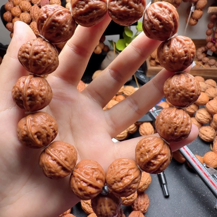 文玩核桃手串京八棱手串