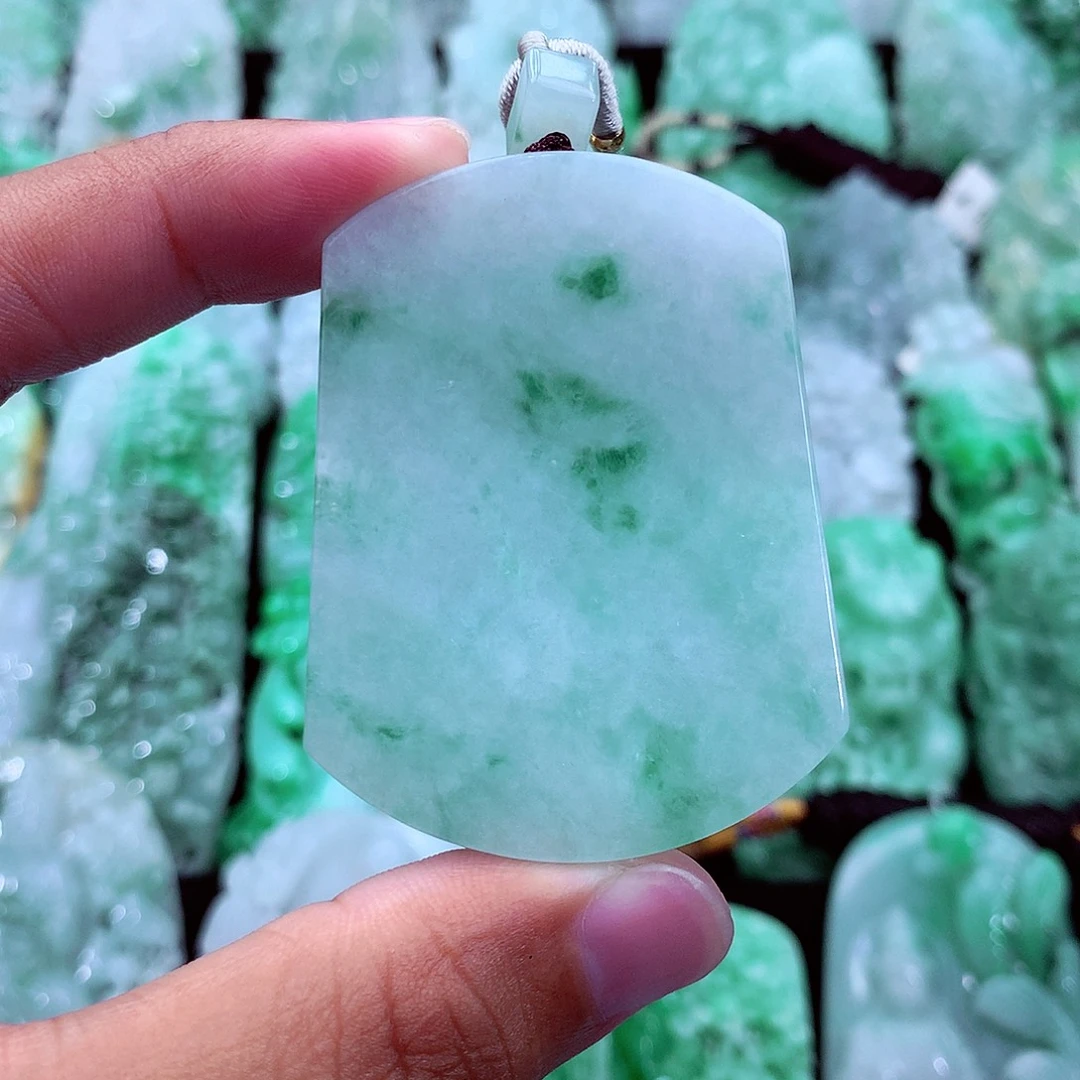 初***安翡翠未镶嵌吊坠(不含链)