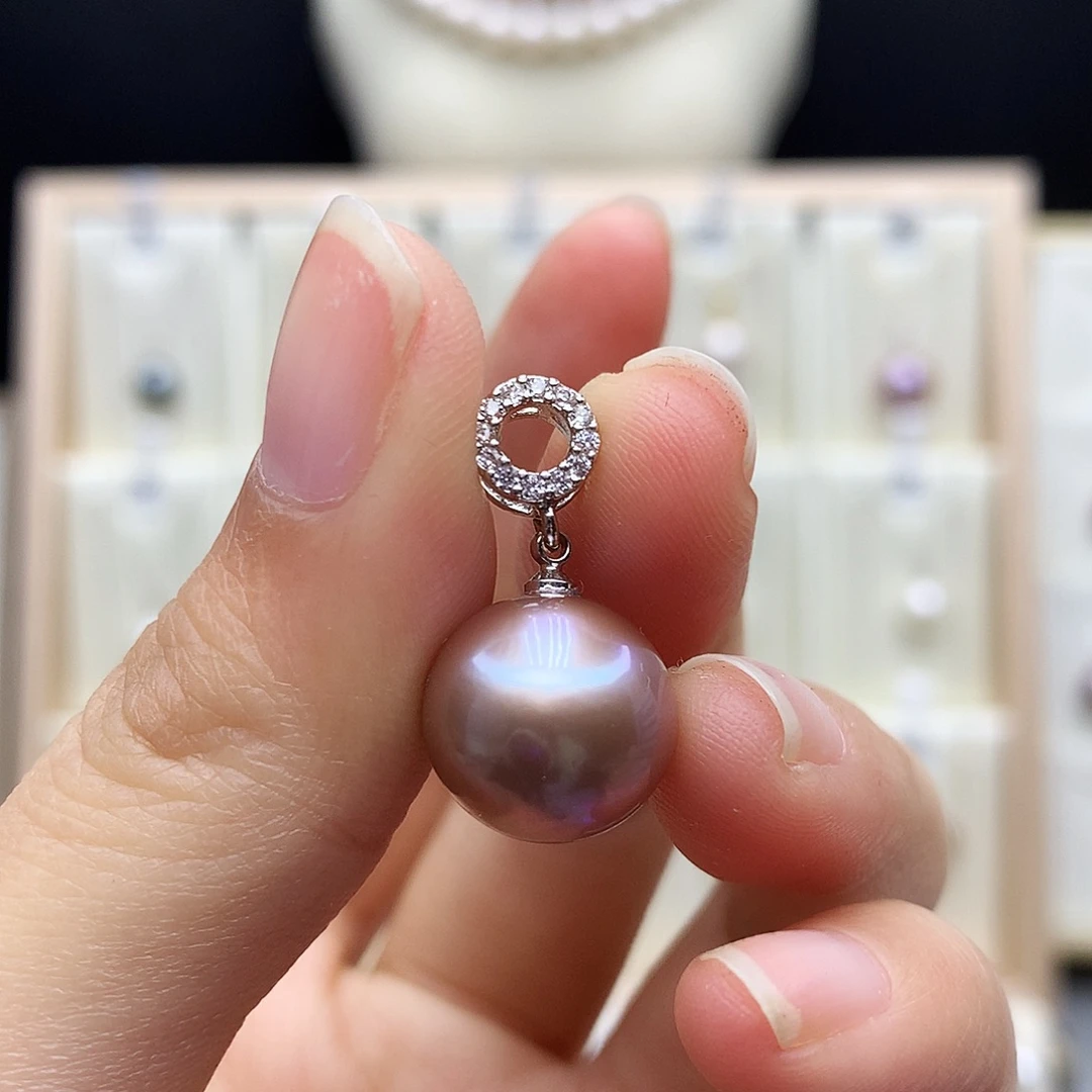 合金淡水珍珠颈饰