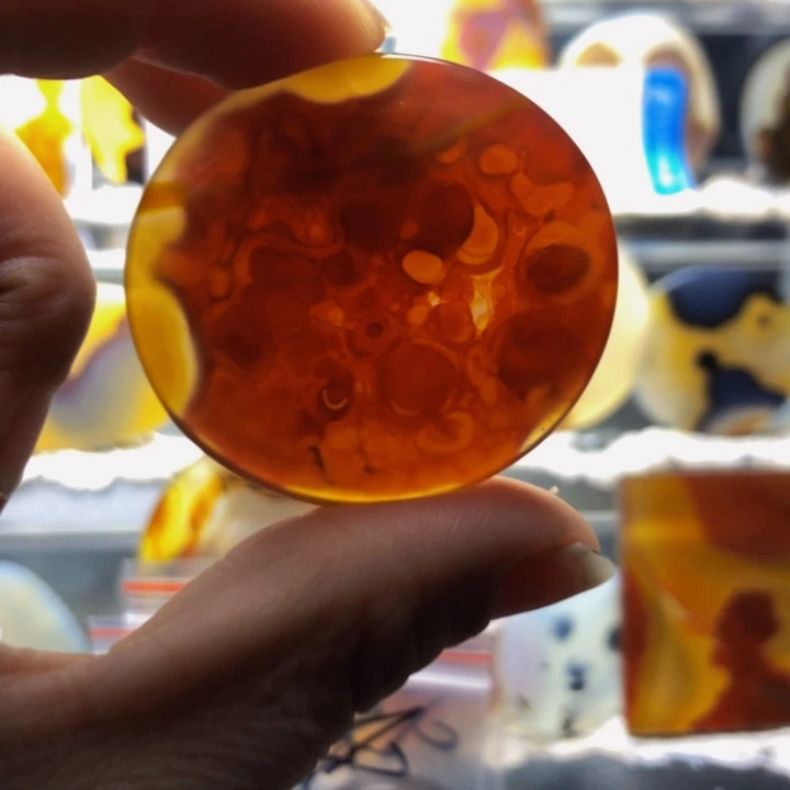 合金玛瑙/玉髓珠宝奇石84