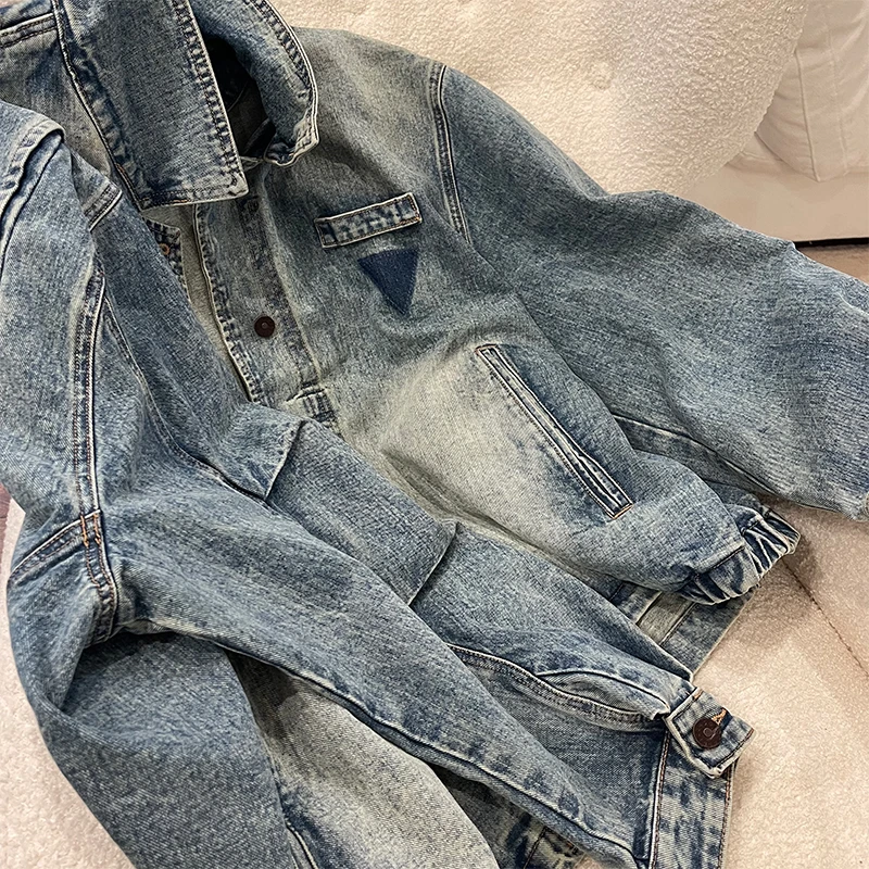 ZUOXIAOQI茧蛹春款牛仔外套（衣长74/胸围150）