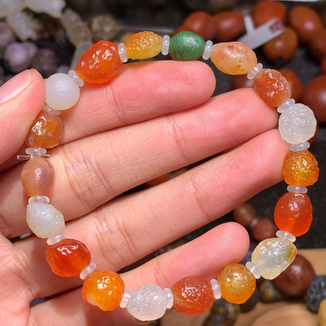 未镶嵌玛瑙/玉髓珠宝半成品