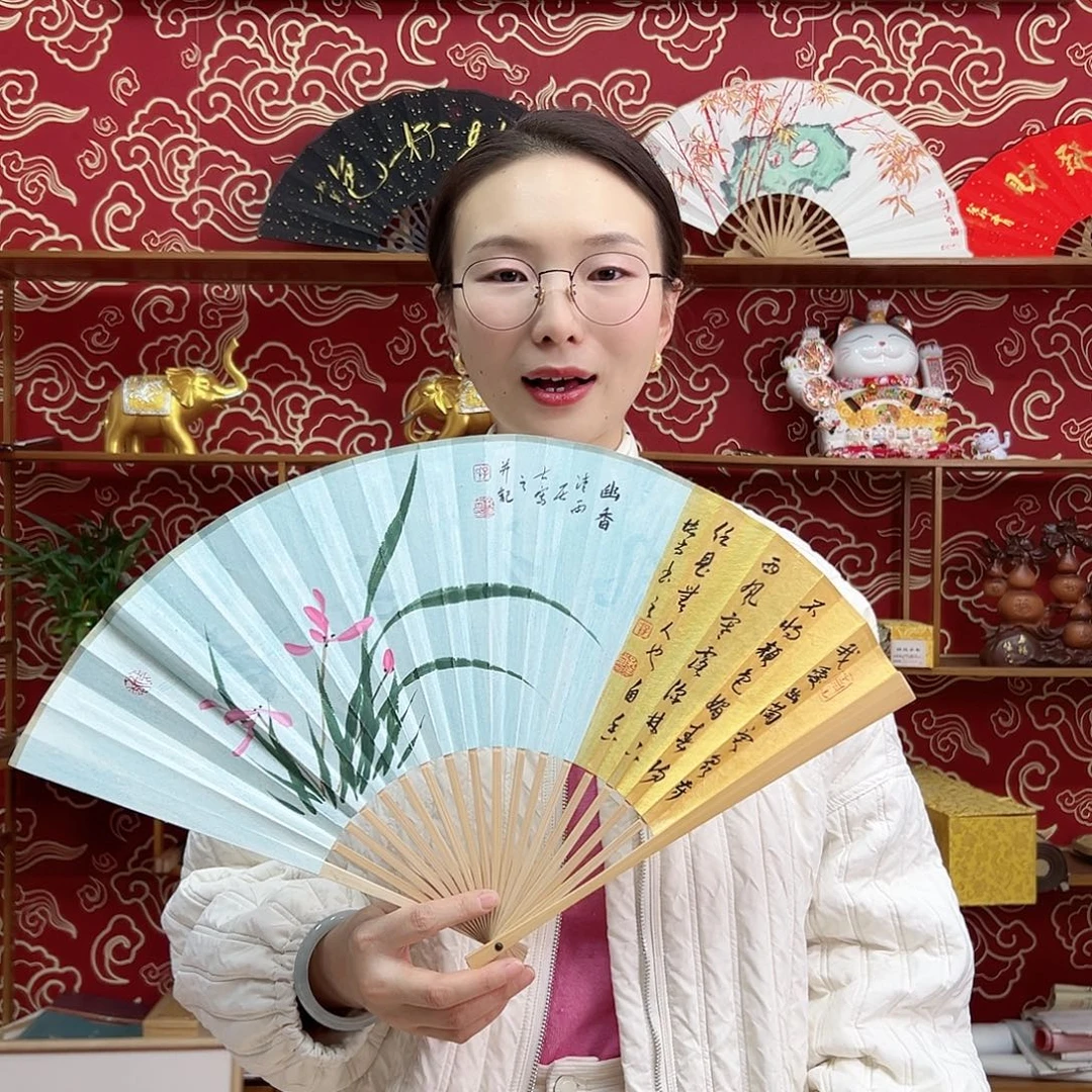 书法书法 95寸玉竹 手写手绘 默认粘好