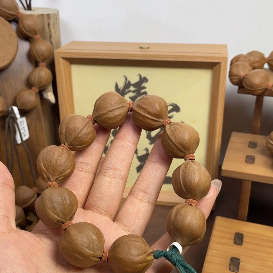 无***看橄榄核手串/手链23*25梅林铁核