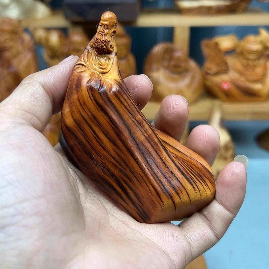 木风*柏木摆件手把件