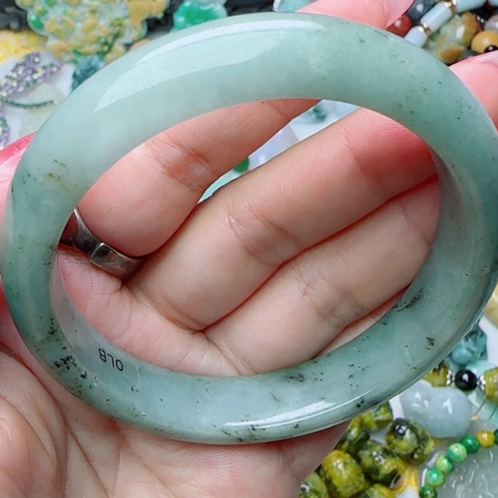翡翠手镯未镶嵌天然A货78