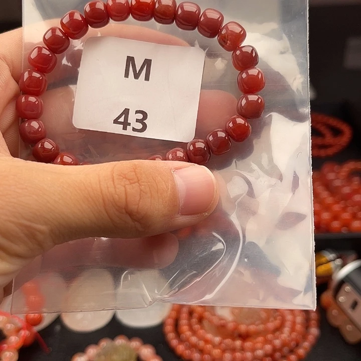 未镶嵌南红玛瑙多样性发货8m m南红玛瑙