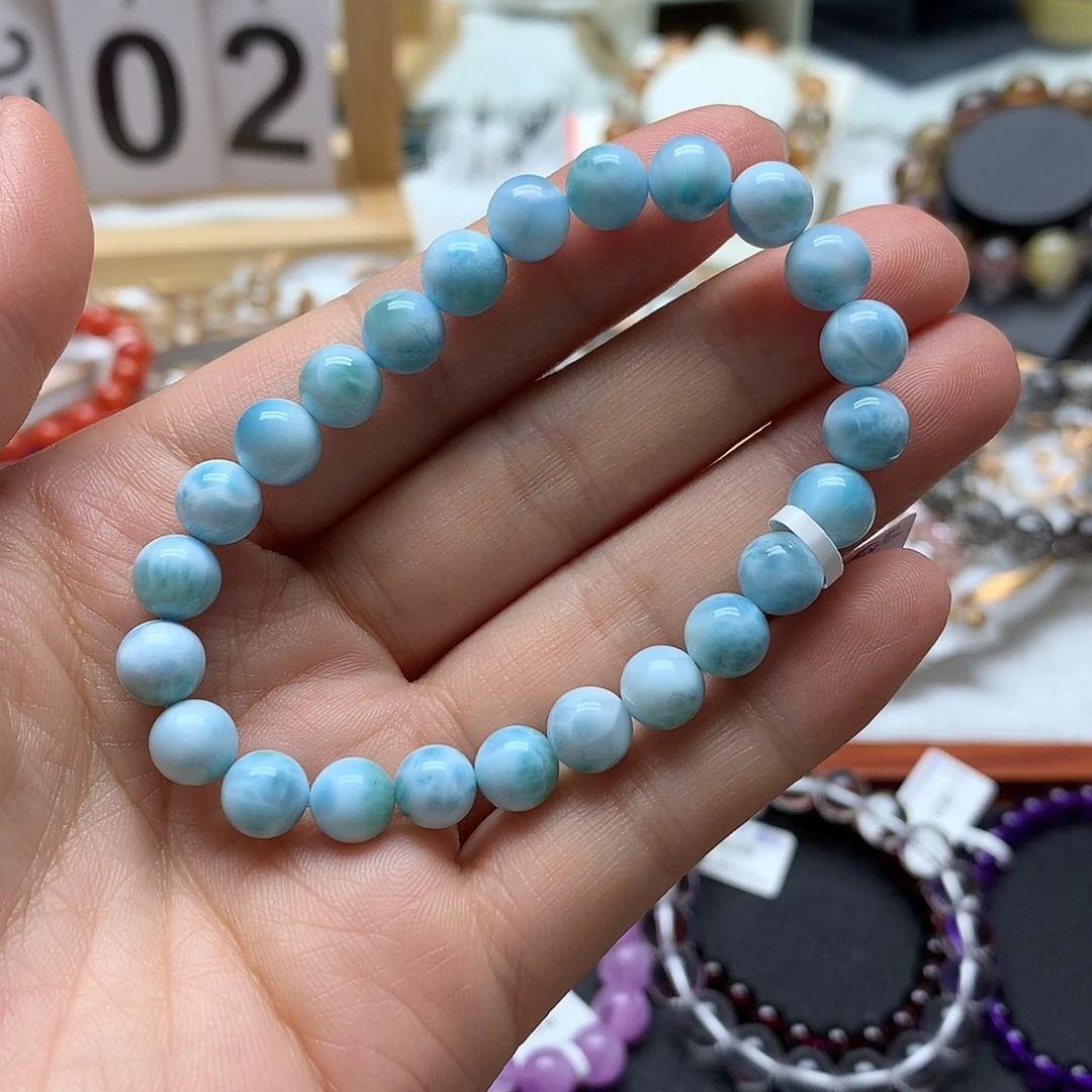 针钠钙石（海纹石）未镶嵌手链手链