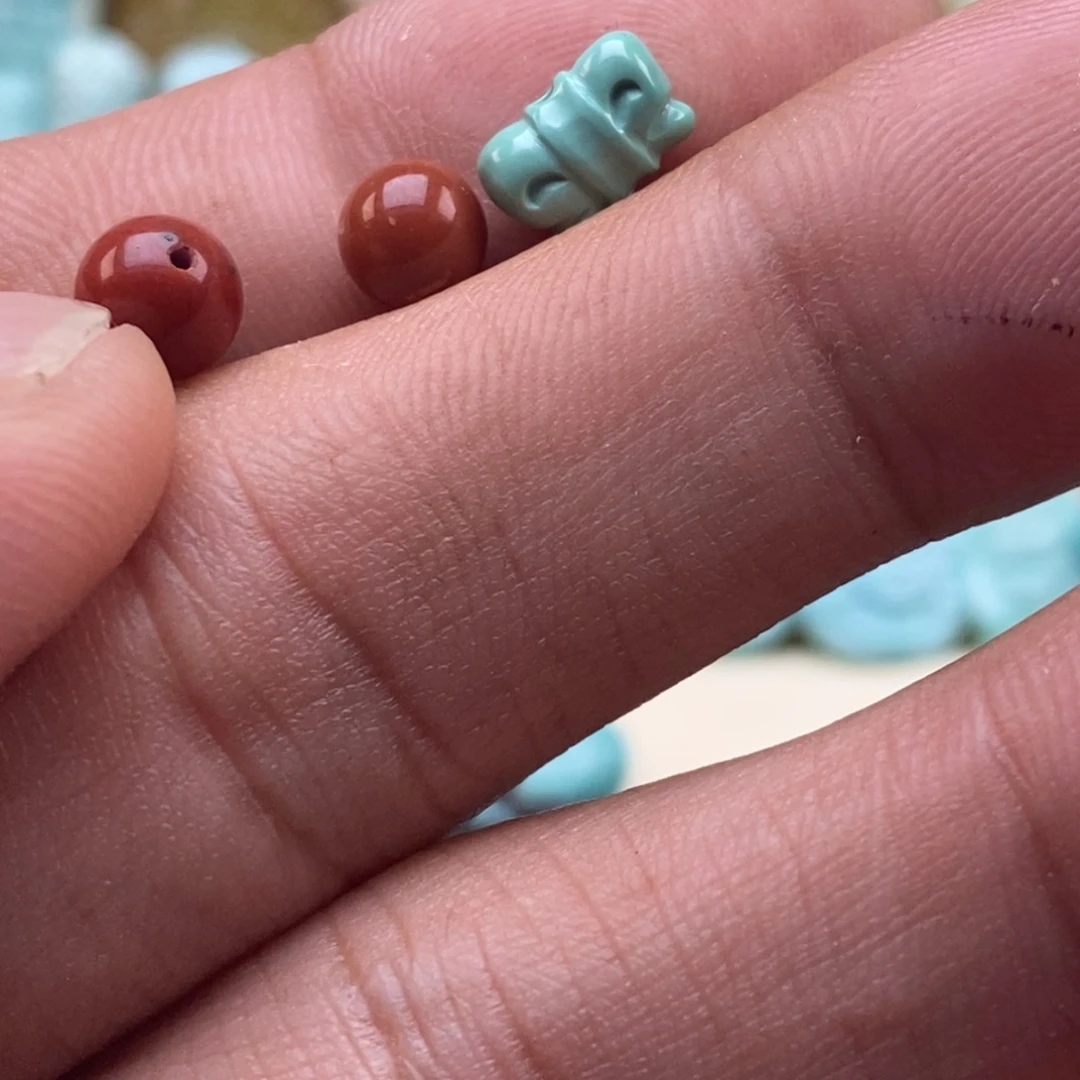 未镶嵌南红玛瑙珠宝半成品
