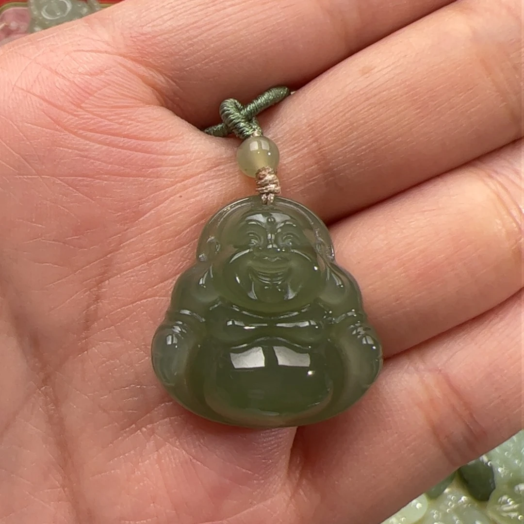 和田玉颈饰未镶嵌小****妆