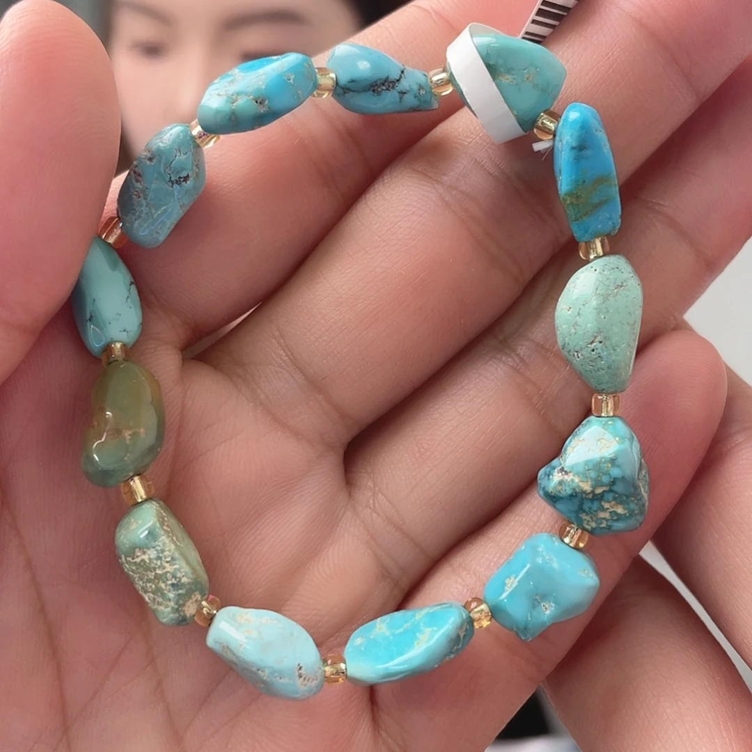 未镶嵌绿松石珠宝奇石