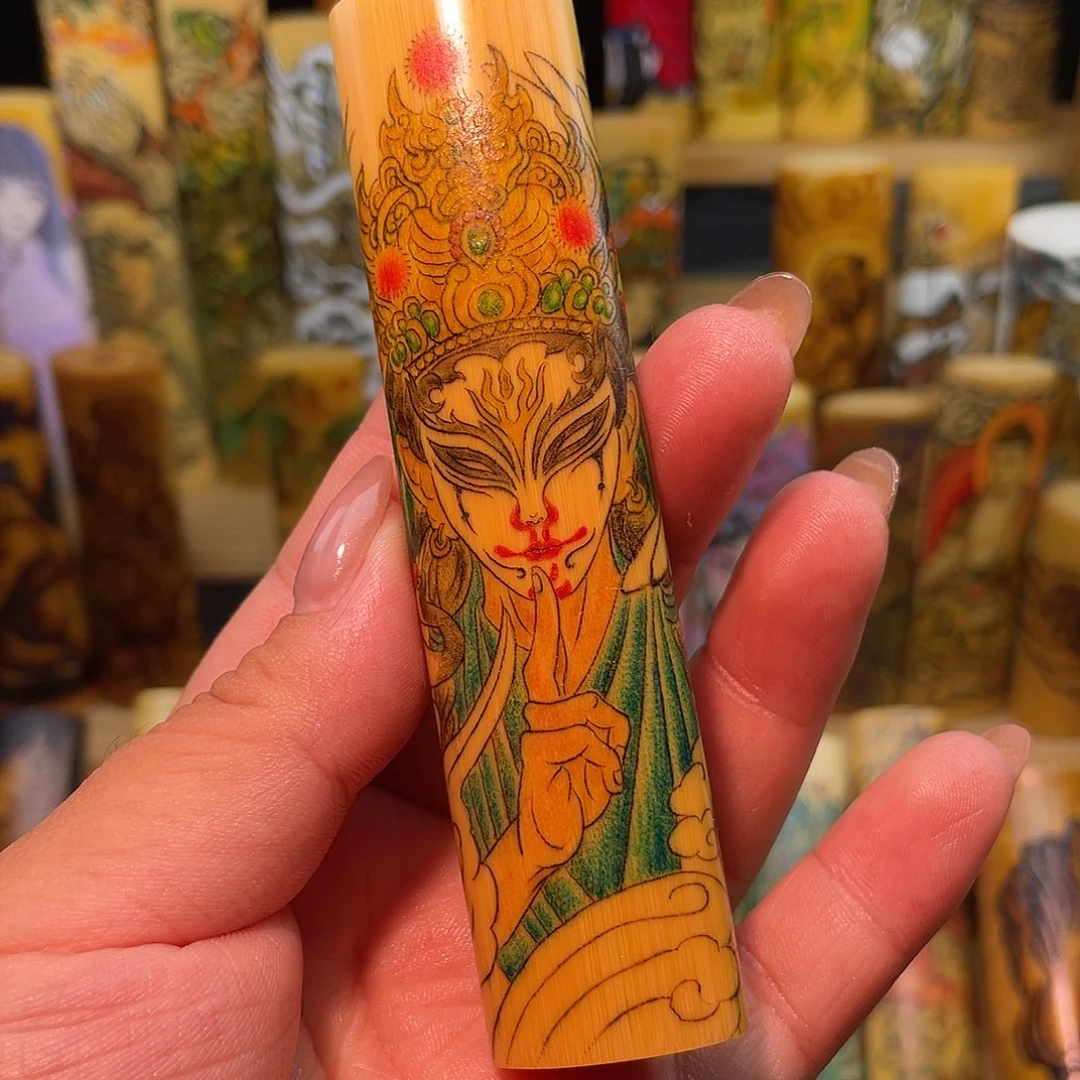 走***卒实心竹手工作品实心竹手工作品