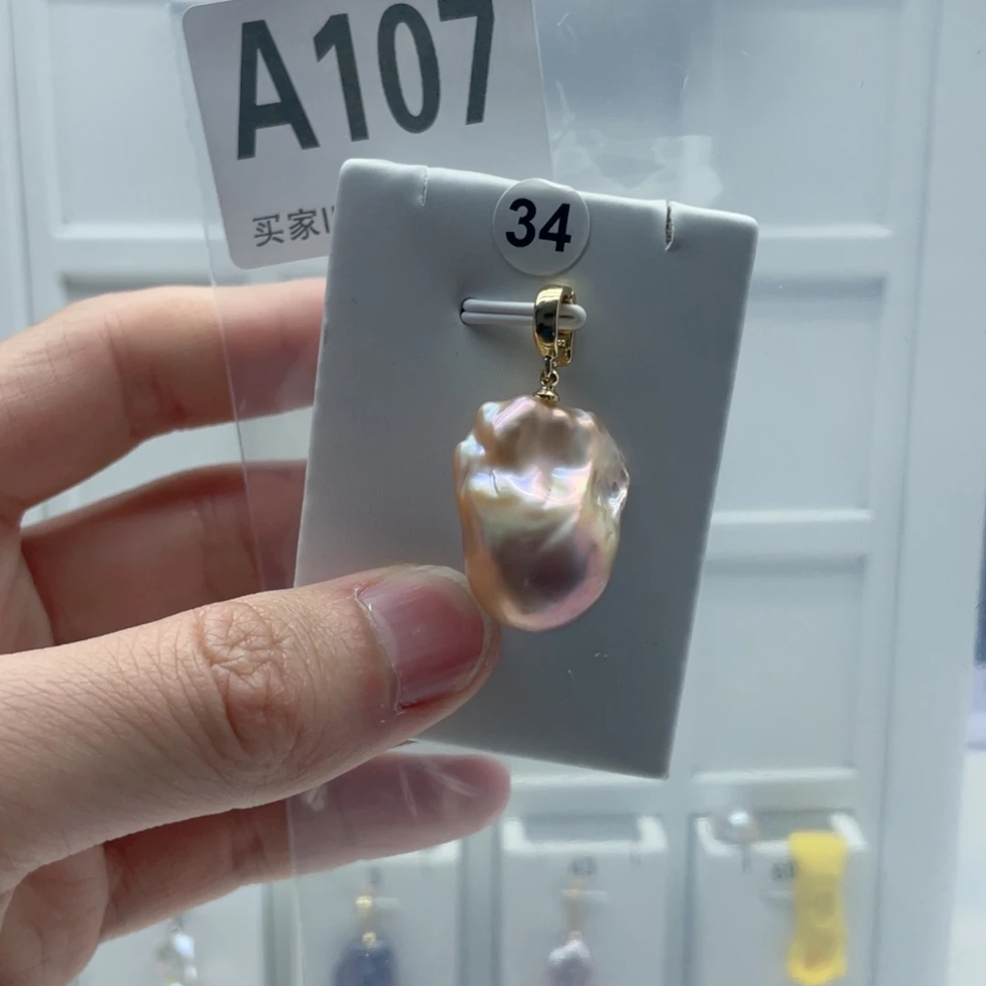 颈饰合金淡水珍珠