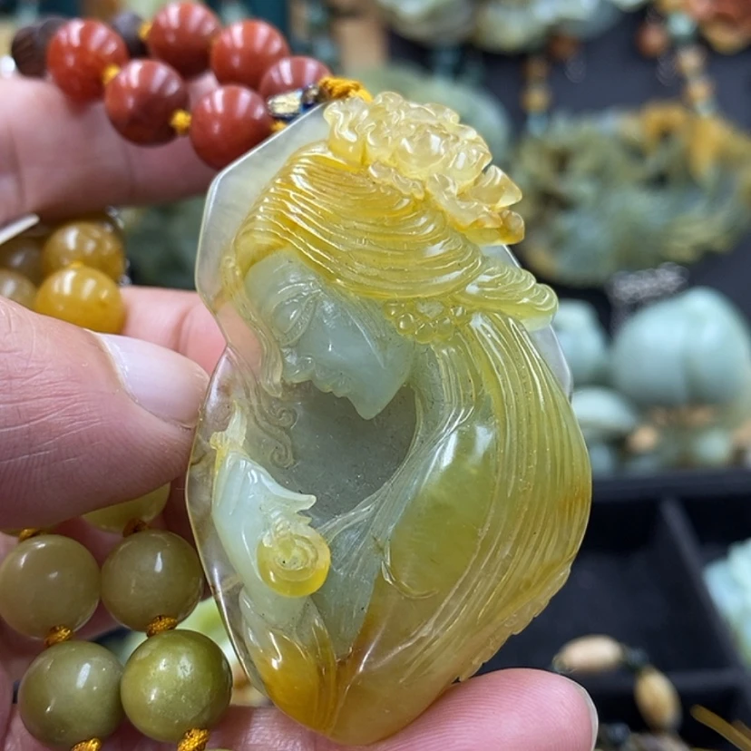 【闪购商品】未镶嵌岫玉吊坠