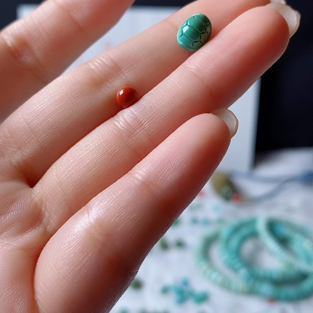 南红玛瑙颈饰未镶嵌