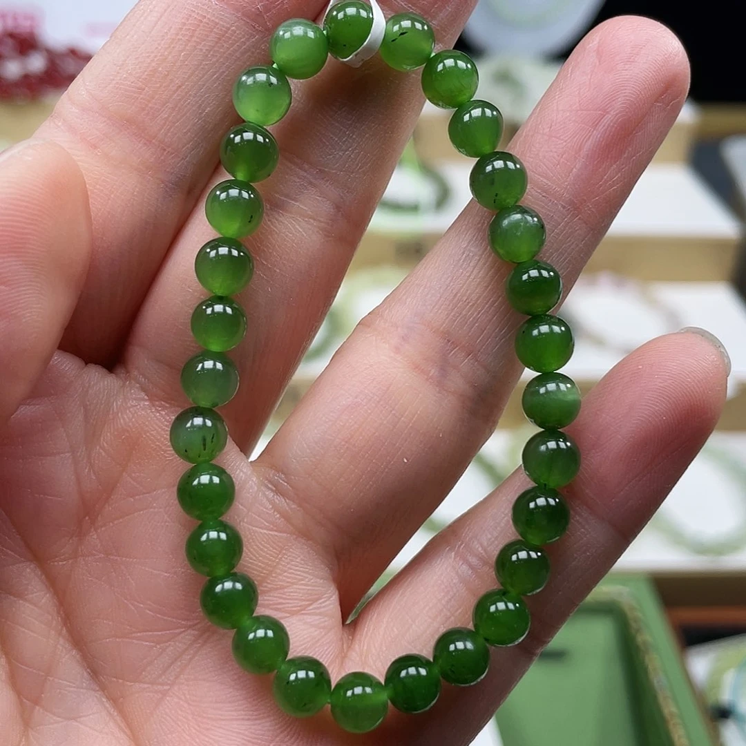 ****和田玉未镶嵌手链