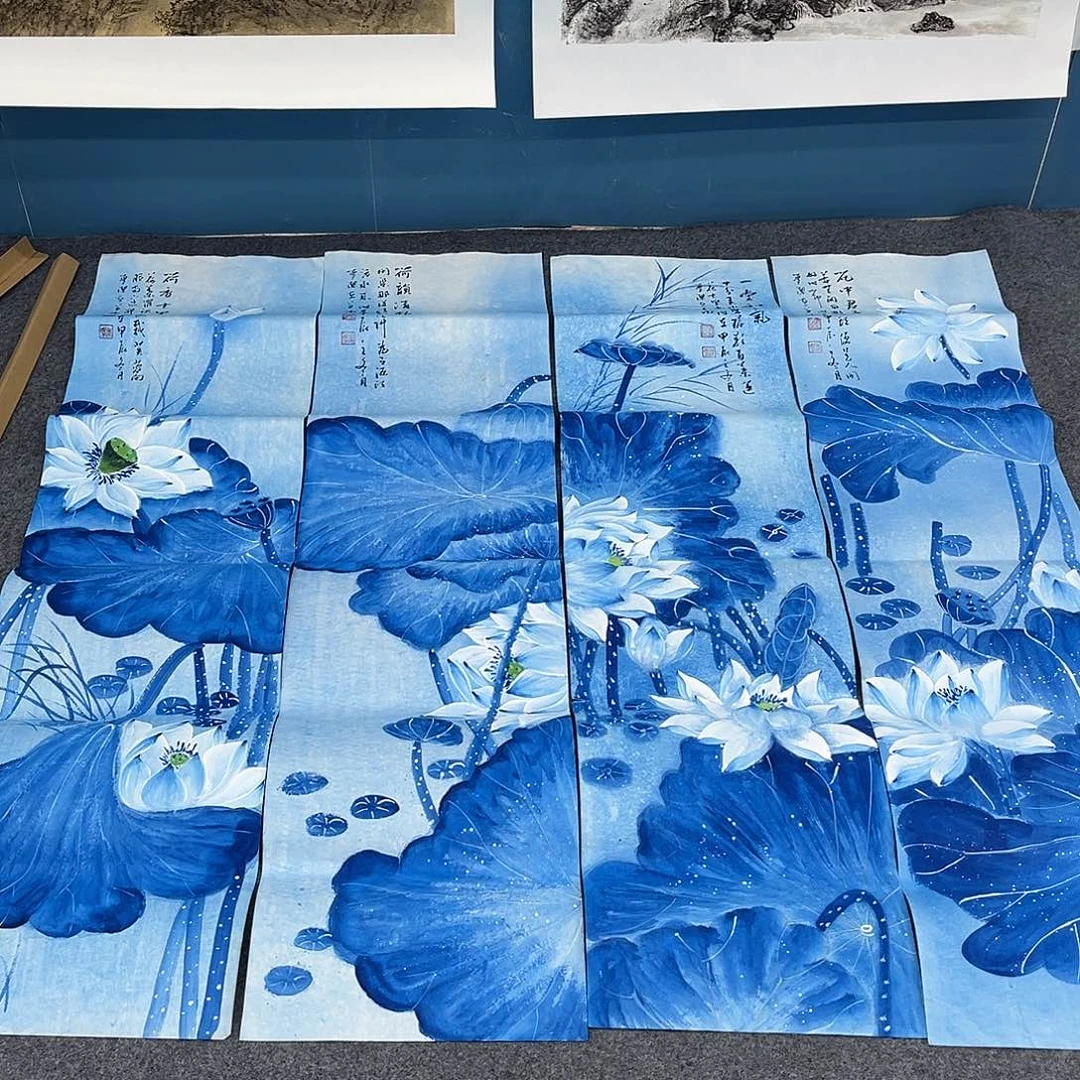 国画纯手绘作品欣赏